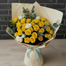 Букет цветов из:  Розы в Палехе