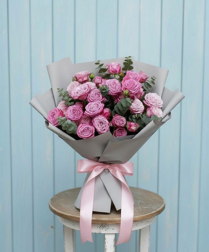 Букет цветов из: Розы в Палехе