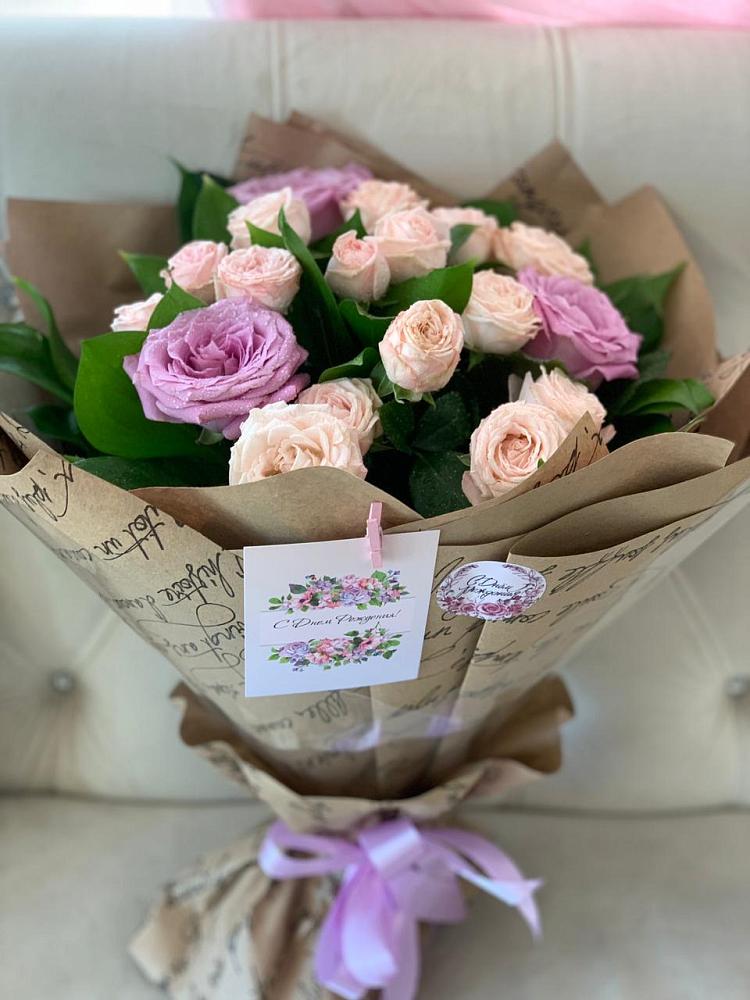 Букет цветов из: Розы в Палехе