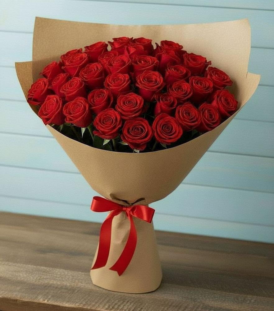 Букет Красные розы Милано в Палехе