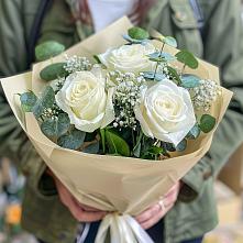 Букет цветов из:  Розы в Палехе