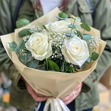 Букет Нежные грёзы в Палехе Букет цветов из: Розы в Палехе