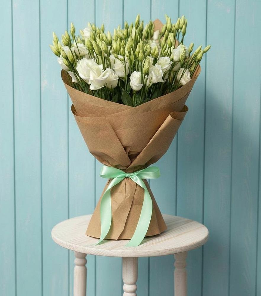 Букет цветов из: Лизиантусы в Палехе