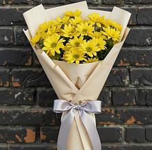 Букет цветов из:  Хризантемы #REPLACE_PRED# Палехе
