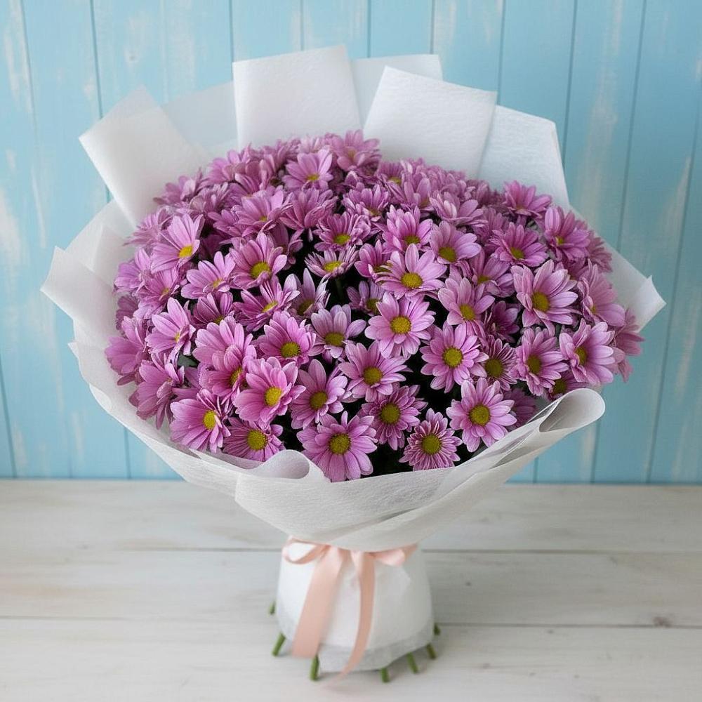 Букет цветов из: Хризантемы в Палехе