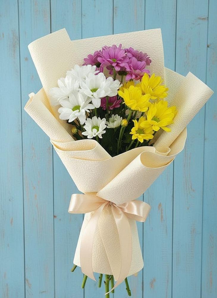 Букет цветов из: Хризантемы в Палехе