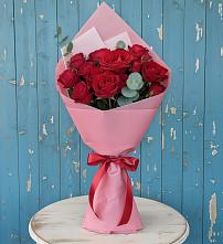 Букет цветов из:  Розы в Палехе