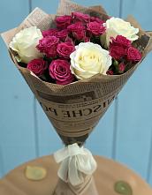 Букет цветов из:  Розы в Палехе