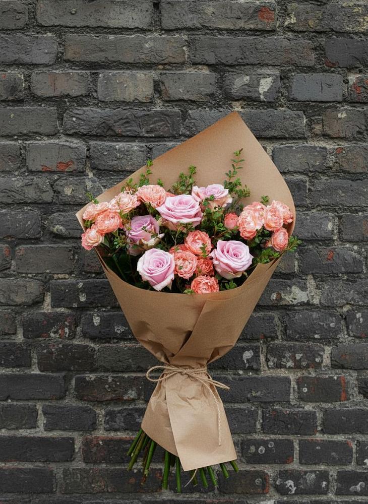 Букет цветов из: Розы в Палехе