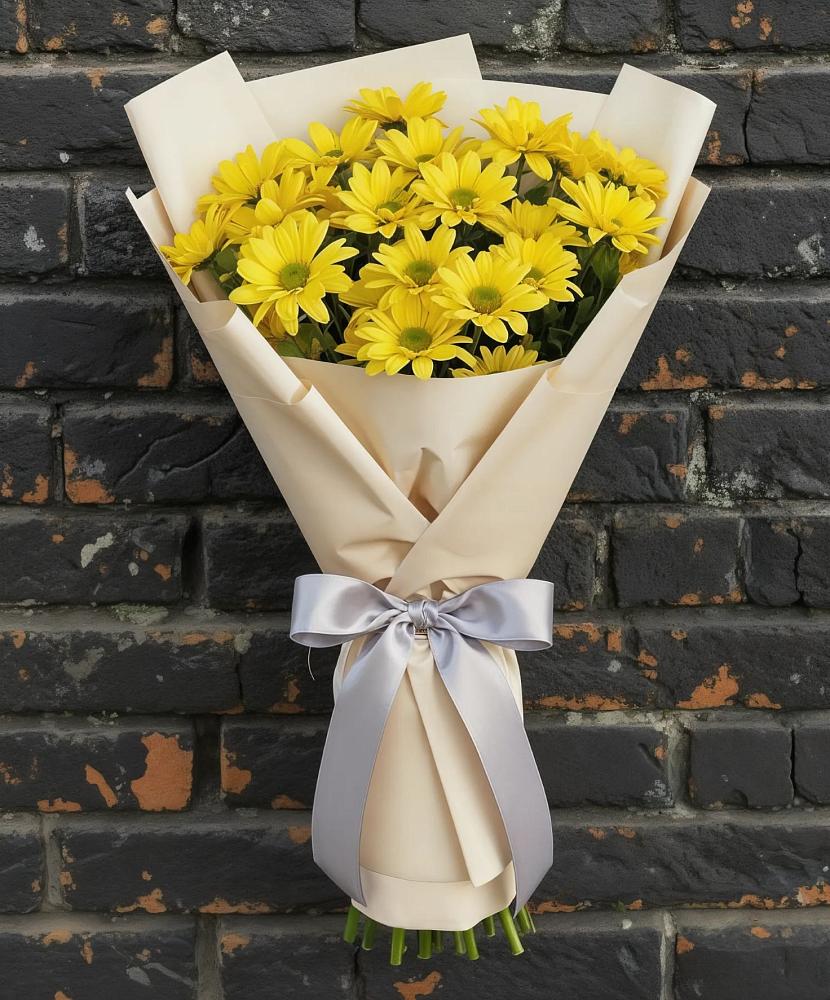 Букет цветов из: Хризантемы в Палехе