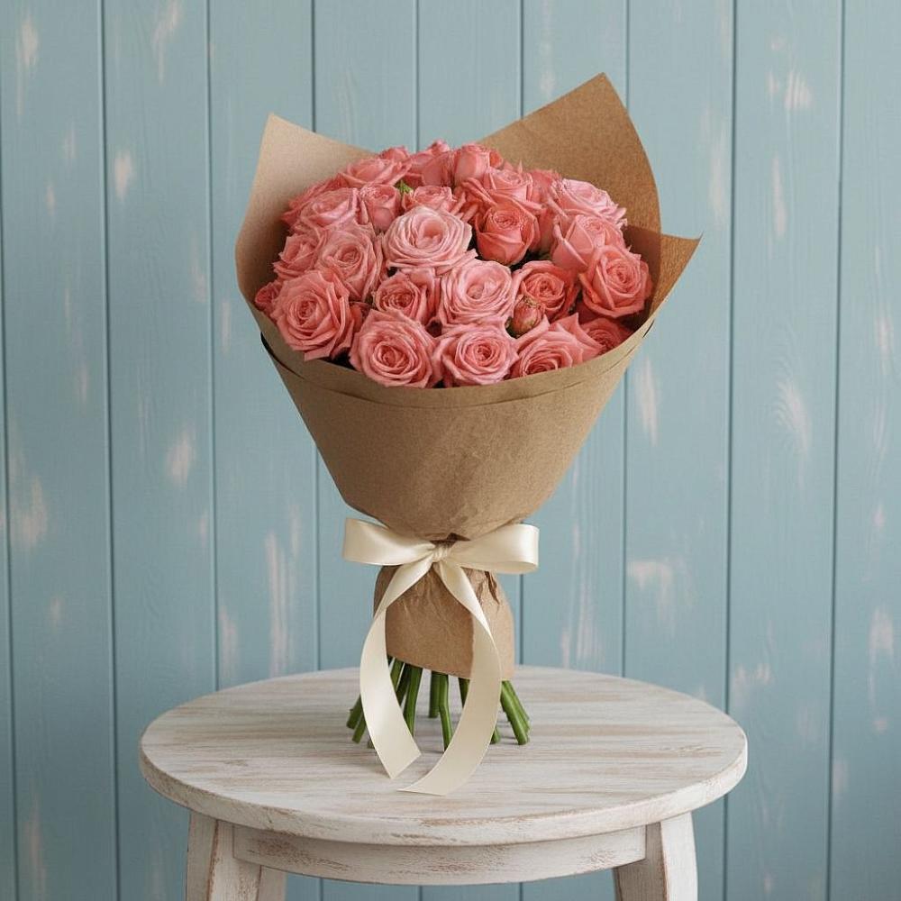 Букет цветов из: Розы в Палехе