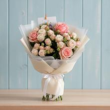 Букет цветов из:  Розы в Палехе