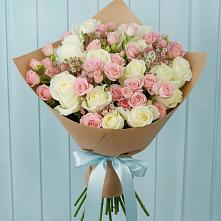 Букет цветов из:  Розы в Палехе