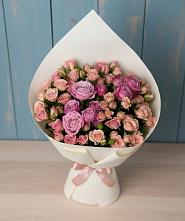 Букет цветов из:  Розы в Палехе